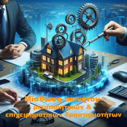 Μίσθωση ακινήτου έναντι τιμήματος εντός εγκεκριμένων οργανωμένων υποδοχέων μεταποιητικών και επιχειρηματικών δραστηριοτήτων 