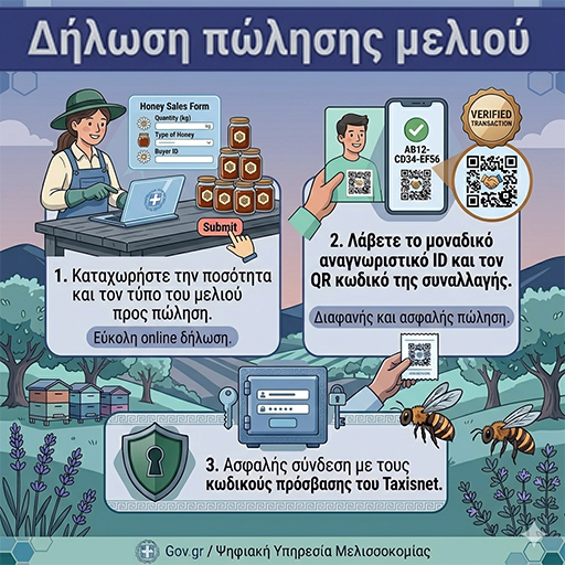 Δήλωση πώλησης μελιού